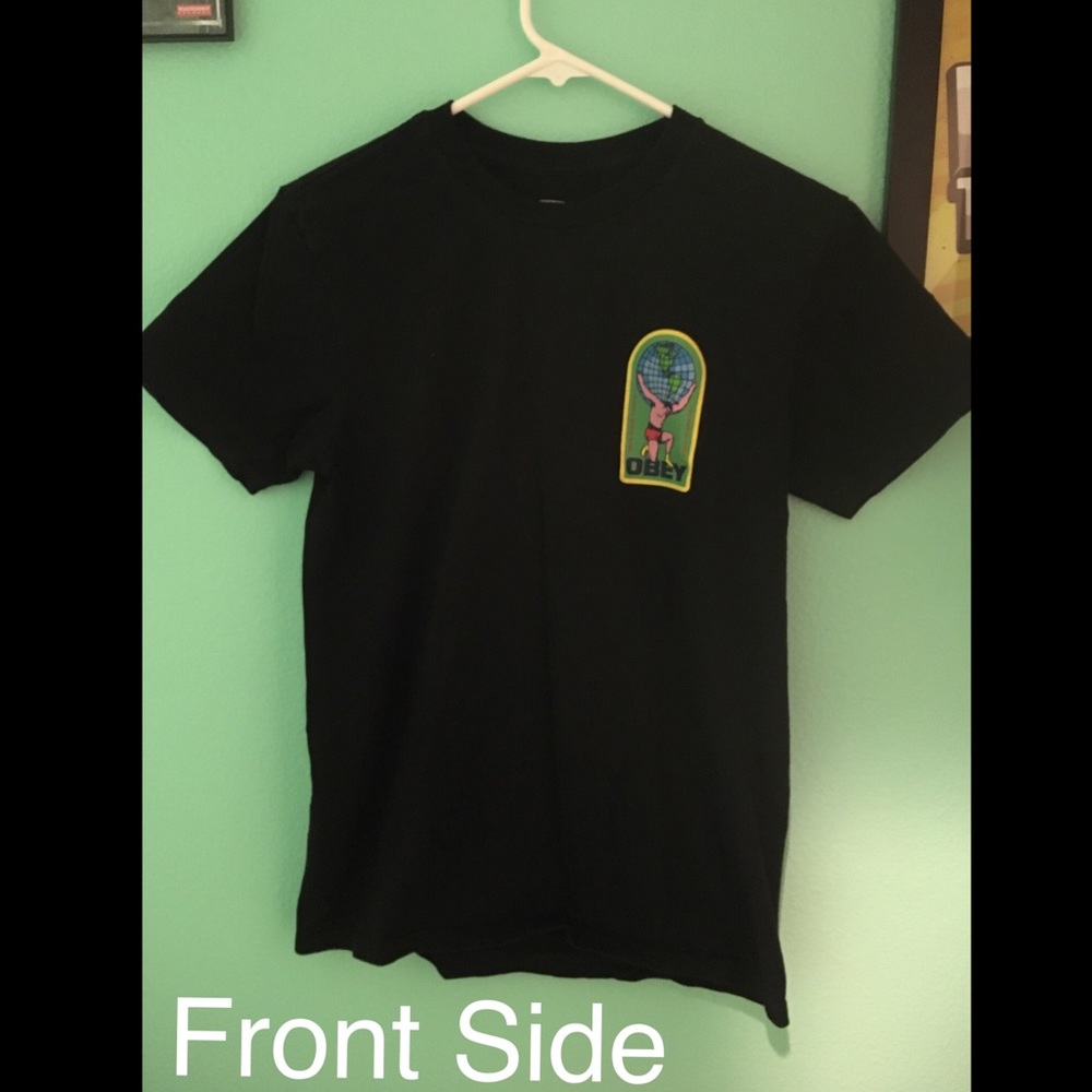 Obey Black Tee